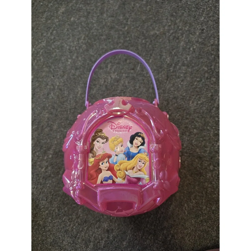 Nos Vtg Disney Princess Halloween Bucket Vintage Trick Or Treat 2008